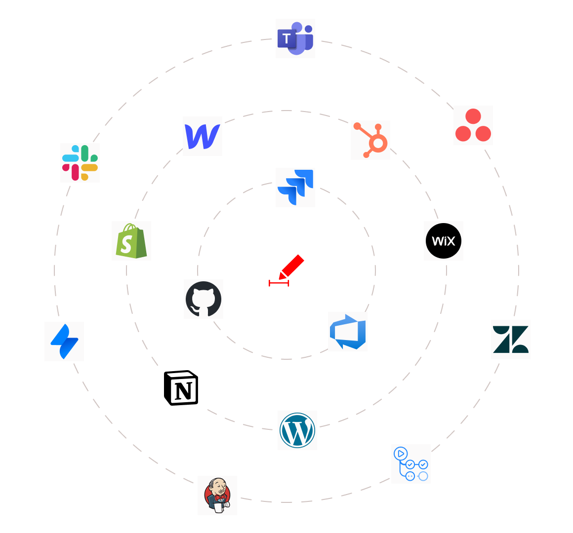 Redpen integrates with Jira, Azure DevOps, and GitHub Issues