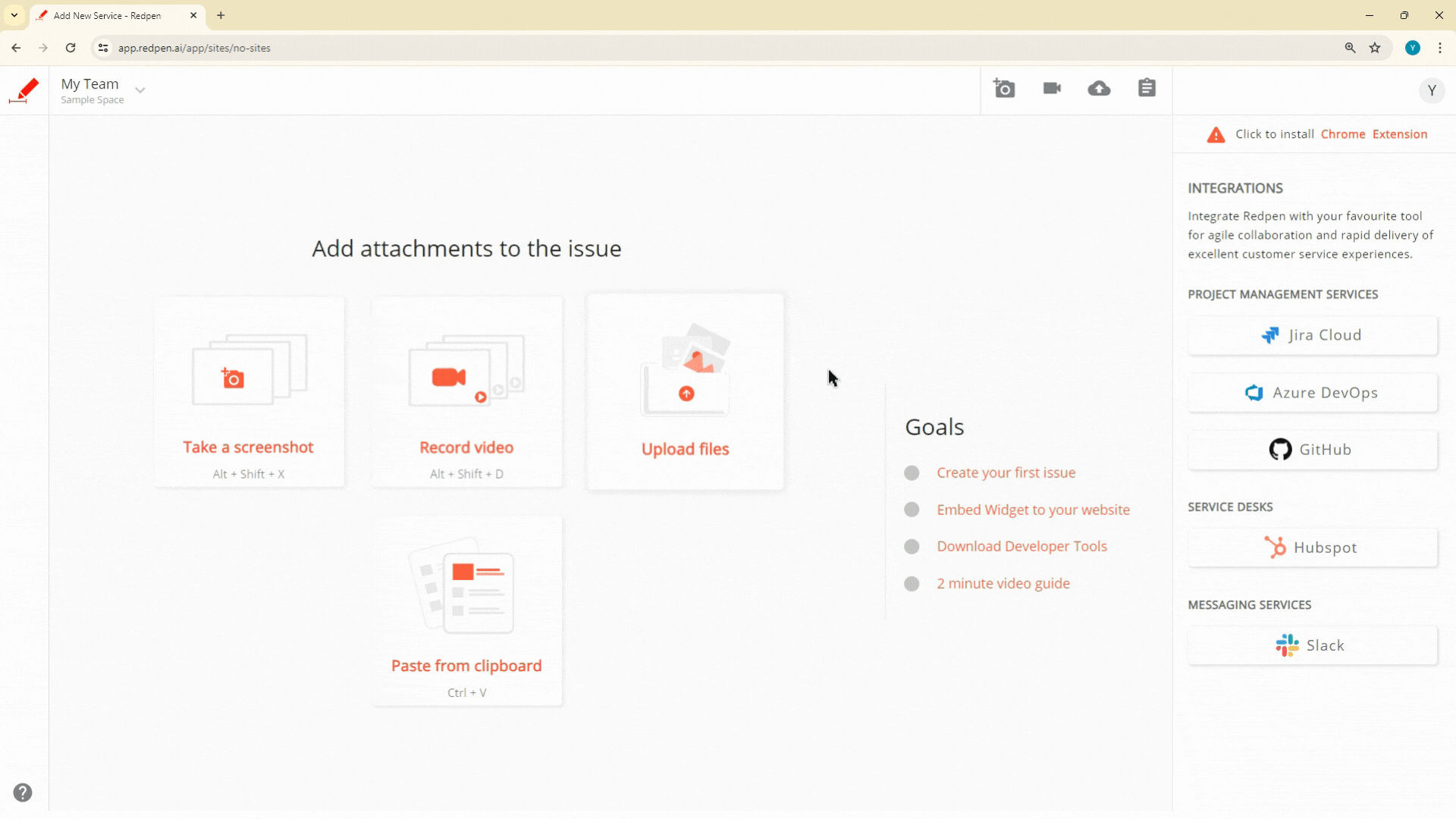 Integrate Azure Devops with Redpen